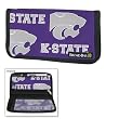 K-State Logo Checkbooks Kansas State University Cover Cotton with WATERPROOF LINING!