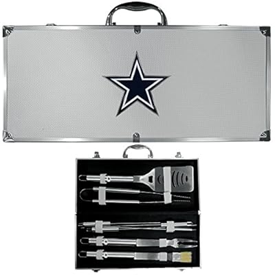 Dallas Cowboys Nfl 8pc Bbq Tools Set