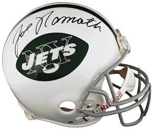 Joe Namath Signed Autographed New York Jets Authentic Full-Size Helmet