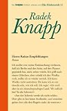 Herrn Kukas Empfehlungen. Brigitte-Edition Band 25 - Radek Knapp