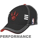 adidas Toronto Raptors Black Official Draft Day Performance Stretch Fit Hat