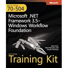 MCTS Self-Paced Training Kit (Exam 70-504): Microsoft .NET Framework 3.5 - Windows Workflow Foundation, BkDVD (PRO-Certification)
