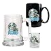 Carolina Panthers NFL 15oz Tankard, 15oz Ceramic Mug & 2oz Shot Glass Set - Helmet Logo