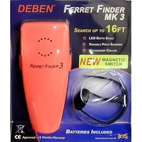 Deben ferret finder MK3 Hi-Vis including 1 collar