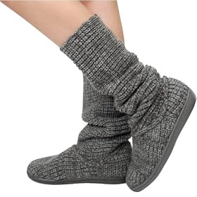 Buy Cindy5 Sweater Mid-Calf Boot GRAY by MakeMeChic