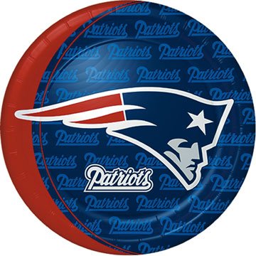 New England Patriots Lunch Plates 8ct