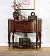 Coaster Storage Entry Way Console Table/Hall Table, Brown Finish