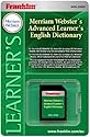 Franklin MWALD-500862 Merriam Webster´s Advanced Learner´s English elektronisches Wörterbuch für Bookman SD und Handhelds