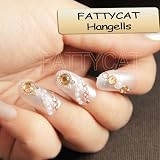 FASHION JAPANESE 3D NAIL ART LADY SMALL WHITE RABBIT 24 nails Sold By FATTYCAT