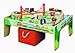 Maxim Enterprise INC 50 Piece Train Set with Train / Play Table - BRIO and Thomas & Friends Compatible
