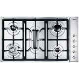 Smeg - SE93SGH3 - Plaque de Cuisson Gaz - Int&eacute;grable - 86 cm - Inox