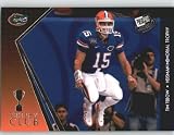 Tim Tebow - Florida Gators (Trophy Club)(Rookie Year Card) 2010 Press Pass NFL Draft Football Card Shipped in Protective Screwdown Case
