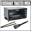 Cuisinart TOB-30BC Classic Toaster Oven/ Broiler Brushed Chrome With Utensil Bundle