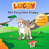 Childrens Book: Lucky The Forgetful Puppy (Colorful Childrens Books Collection)