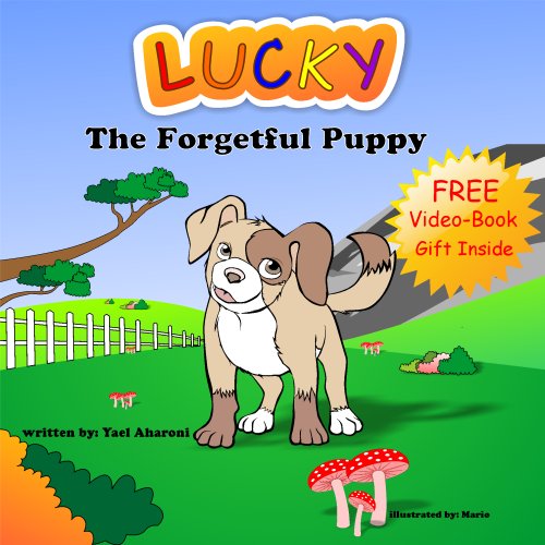 Children's Book: Lucky The Forgetful Puppy (Colorful Children's Books Collection)