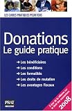 Donations : Le guide pratique