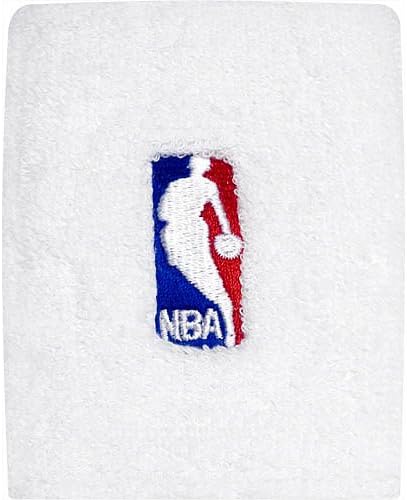 NBA Logoman Basketball Athletic Wristband Accessory 1 Pair