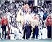 Sporting Goods : Harry Carson Hand Signed Gatorade Dunk on Parcells 16x20 Photo