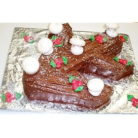 Scott's Cakes Christmas Chocolate Mocha Yule Log