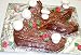 Gourmet Food : Scott's Cakes Christmas Chocolate Yule Log Meduium
