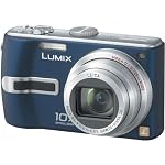 Panasonic Lumix DMC-TZ3A 7.2MP Digital Camera with 10x Optical Image Stabilized Zoom (Blue)