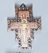 Saint Damiano Crucifix: 5" - 8" in Height - MADE IN ITALY