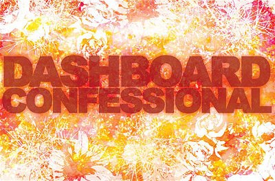 Art Poster Print DASHBOARD CONFESSIONAL