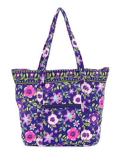 Quilted Large Tote Bag