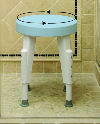Rotating Round Shower Stool QTY: 1