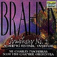 Brahms - Symphony No 1; Academic Festival Ov