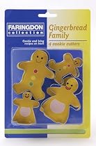 Faringdon Set of 4 Gingerbread Family Cookie Cutters