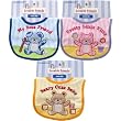 Velboa Friendship Applique Drooler Bib