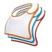 Brother Max - BX70227 - 3 Bavoirs Nouveau - Ne en Coton