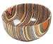 Nor Pro Rainbow 24oz Colored Wooden Bowl