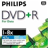 PHILIPS DR4S8J05F/97 DVD+R for data 4.7GB 5枚入・1-8x