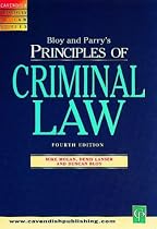 Principles of Criminal Law (Principles of Law)