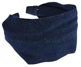 L. Erickson USA Scarf Headband - Dark Denim