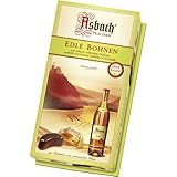 Asbach Uralt Brandy Filled Chocolate Shaped Beans in Small Gift Box - 100g/3.5oz