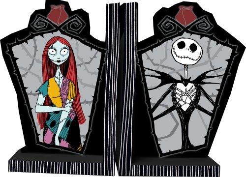 Childrens Toyshop  Toys : Neca Nightmare Before Christmas "Jack and Sally" Bookends