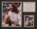 Pearl Jam Picture Plaque Framed