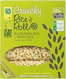 J1 Crunchy Rice Rolls Black Pearl Rice and White Rice, 3.5-Ounce Packages (Pack of 12)