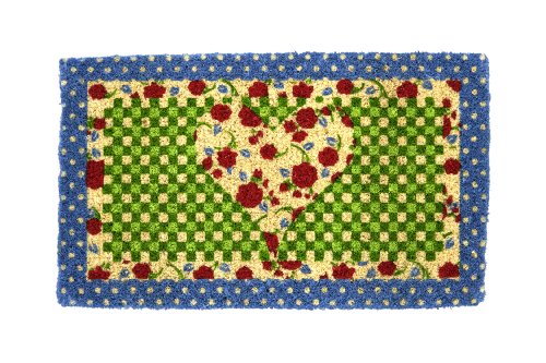 Gift Company 40115 Flower Heart, Fussmatte 44 x 74 cm Preisvergleich