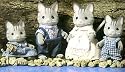 Calico Critters Fisher Cat Family