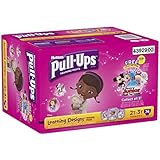 Pull-Ups Training Pants with Learning Designs for Girls, 2T-3T, 74 Count