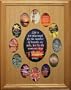 12x16 ~ OVAL K-12 School Days Years Picture Photo Keepsake Frame/Baby's First Year Monthly Photo Picture Collage Frame ~ Light/Medium Stained Oak Frame