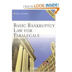 Basic Bankruptcy Law for Paralegals