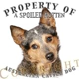 Australian Cattle Dog BLUE Mousepad Dog Mouse Pad Property Of