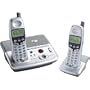 AT&T E2725B 2.4 GHz DSS Cordless Phone with Dual Handsets and Answering System