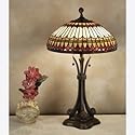 Quoizel West End Tiffany 2-Light Table Lamp