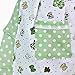Sankuwen 1pc Women Home Kitchen Cooking Bow Print Pocket Apron